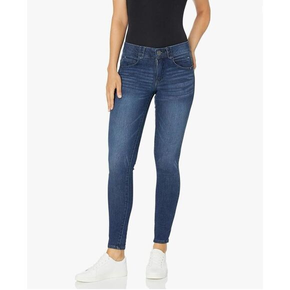 Womens Democracy Ab Solution Absolution Medium Rinse Leggings Jeans - Sz 16 - Picture 1 of 7